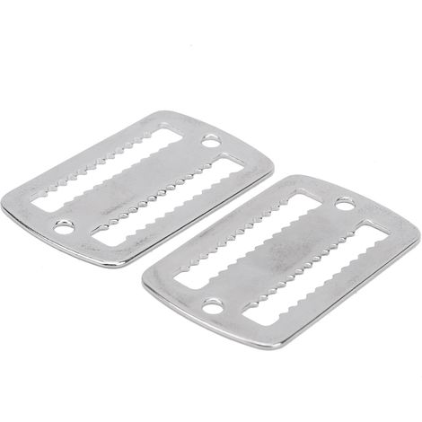 2 pièces boucle de plongée en acier inoxydable 316, accessoire de ceinture de lest pour sports nautiques (1/5)