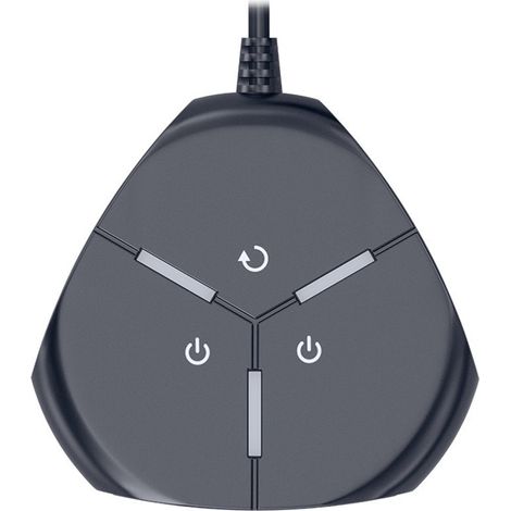Bouton d'alimentation PC durable et léger pour ordinateur de bureau, surface brillante ABS, facile à utiliser, idéal pour cybercafé. (1/5)