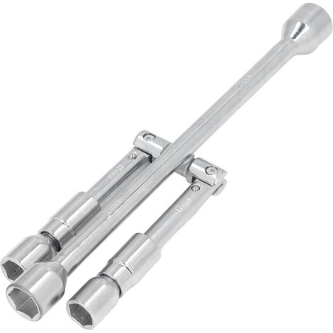 Ej.Life Faltschlüssel, 17 mm, 19 mm, 21 mm, 23 mm, multifunktional, verchromt, für Reparatur (1/5)