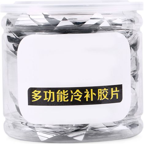 64Pcs Boîte 55mm Pneus Auto Ronds Caoutchouc Naturel Rustine Réparation Crevaison Chambre à Air Patch Froid Tubeless (1/5)