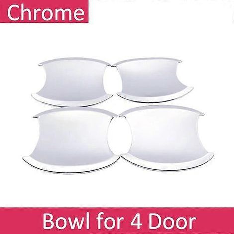 Autocollants décoratifs pour Honda CR-V CRV 2007-2011 (2008, 2009, 2010) : poignées de porte chromées, peinture, accessoires auto (4 portes). (1/5)