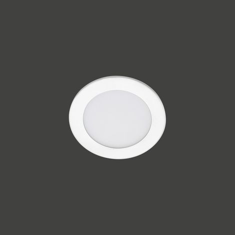 Vivida - SUMMER pannello incasso led grigio Ø135mm 4000K  9W