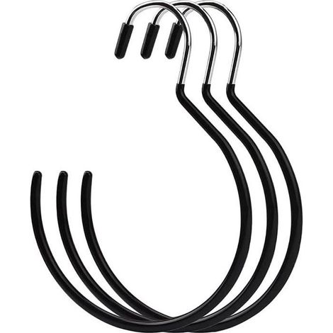 Porte-écharpes, porte-cravates, porte-foulards, porte-ceintures, étagère de rangement multifonctionnelle pour armoire (1/5)
