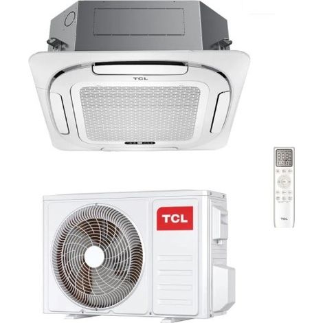 Condizionatore Cassetta 4 Vie TCL 90x90 36000 Btu R-32 Wi-Fi Optional