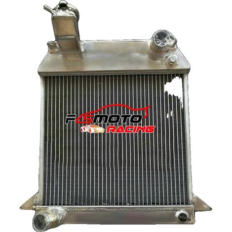Radiador de aluminio, diseño de 3 filas, compatible con Morgan Plus 4 +4, 2.1L (1954-1968), construcción ligera, resistencia a altas temperaturas. (1/5)