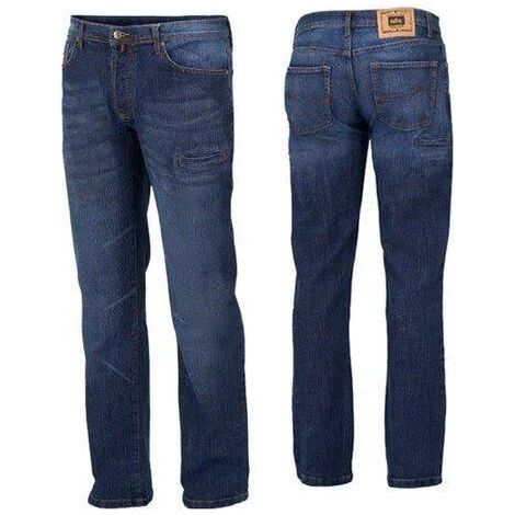 Pantaloni da lavoro elasticizzati Industrial Starter Jeans Jest Stretch 8025 - L (1/5)