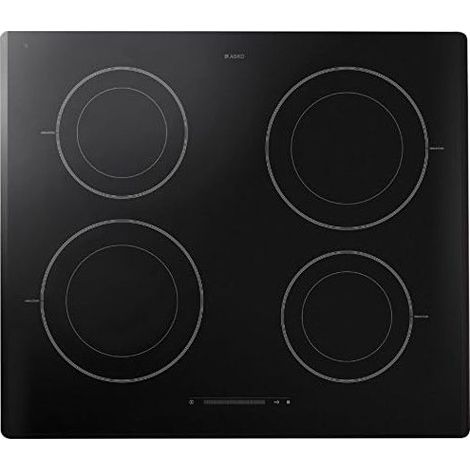 Asko 571767 HI16111G Piano cottura a induzione 60 cm 4 zone Touch con boost e indicatore calore residuo colore Nero (1/2)