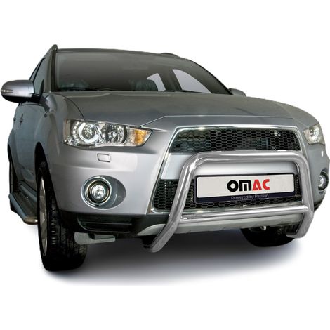 Pare-Buffle Avant Pour Mitsubishi Outlander 2010-2012 en Acier Inox