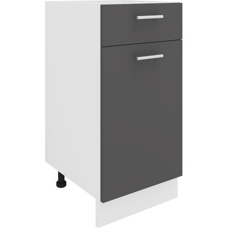 Armadio da cucina W 40 cm Armadio inferiore Esilo 82x40x46 - VCM