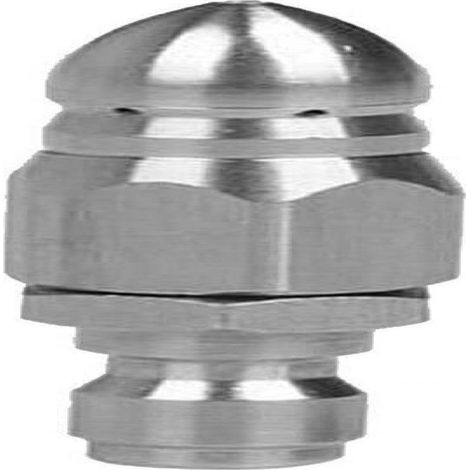 Buse De Nettoyage Rotative - 5000 PSI - Pour Canalisations D'égouts Et Tuyaux - 1 Jet Avant 0° + 6 Jets Arrière 30° - 1 Pièce (1/5)