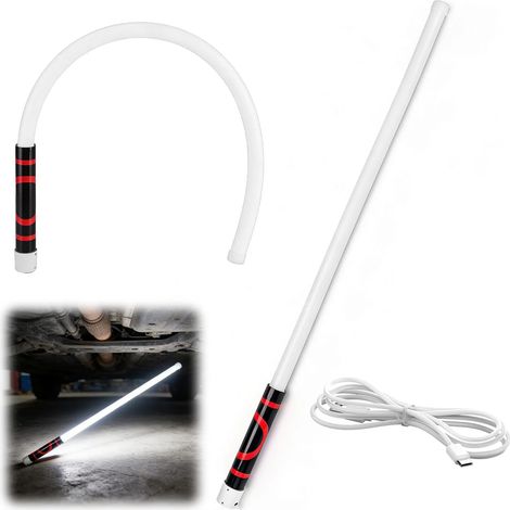 Lampe de travail LED rechargeable 3 modes pliable flexible (1/5)