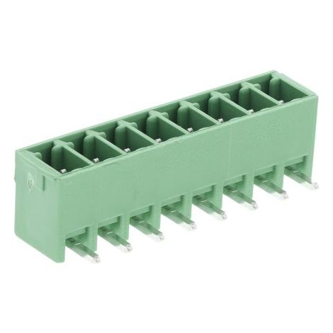 Embase pour CI Phoenix Contact, MC 1.5/ 8-G-3.81, 8 pôles , 3.81mm 1 rangée, 8.0A, Angle droit