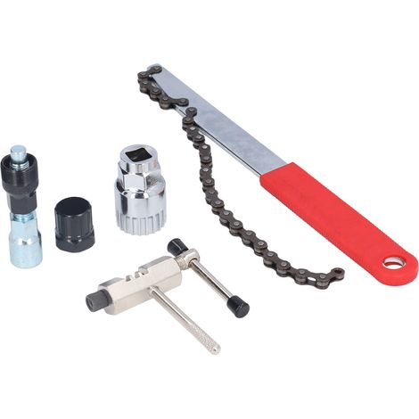 Kit d'outils de réparation de vélo, clé de coupe de chaîne, extracteur de volant d'inertie, ensemble de démontage de manivelle pour vélo