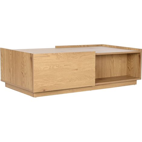 Mesa Centro Mdf Roble 120X60X35 Natural (1/5)