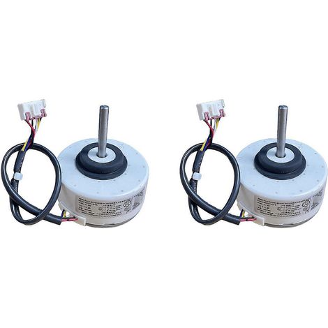 2 moteurs de ventilateur CC sans balais WZDK20-38G pour climatiseur intérieur (ZKFP-20-8-6) 20 W (1/4)