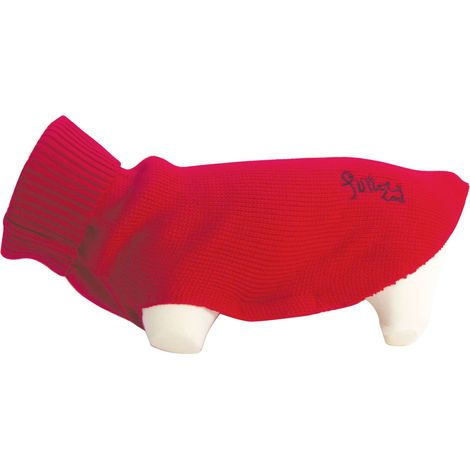 Pull Fun chien New Génération Rouge Taille : T32