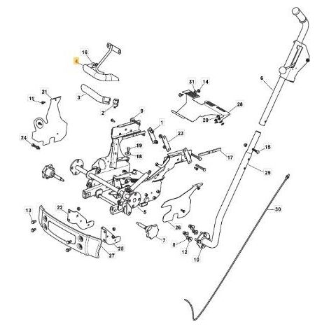 ORIGINAL STIGA STD AUSPUFFSCHLAUCH – 118738259/0