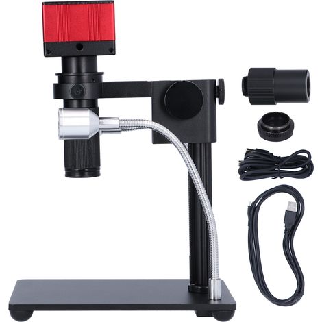 5,0-MP-HD-Mikroskopkamera, 1/2,5 Zoll, 2592 x 1944 Pixel, C-Mount, USB, digitale Industriekamera, AC 100–240 V (1/5)