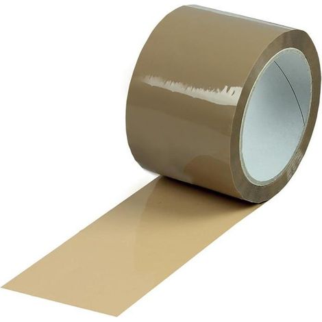Klebeband Breite 75mm L.66lfm 48µ leise abrollend Naturkautschuk-Kleber TRANSPAK
