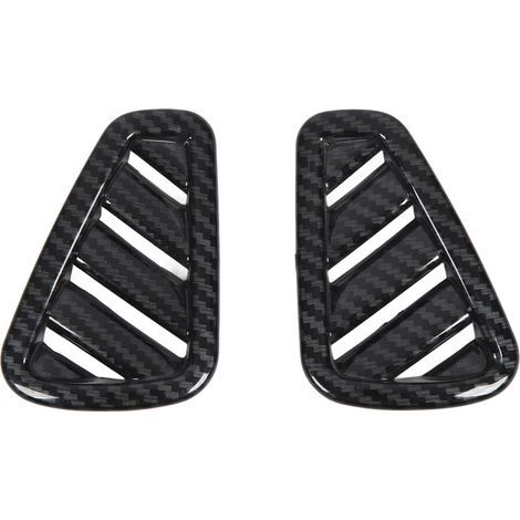 Pièce de rechange pour garniture de grille d'aération du tableau de bord intérieur Mercedes-Benz Classe A, texture fibre de carbone, V177, matériau haut de gamme, étanche, résistant aux rayures, éléga (1/2)