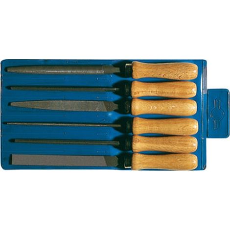 Pferd Juego de Lima de Llave 6 Elementos 100 mm Madera (1/5)