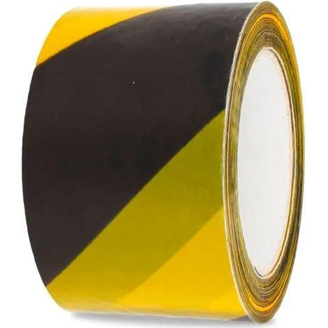 AMIG  Bande de balisage  522  70 mm x 200 m  Polyéthylène faible densité LDPE  Jaune/Noir