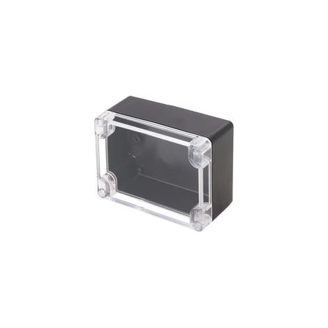 Boîte de jonction étanche IP65, boîte de raccordement électrique avec couvercle en plastique transparent, boîtier extérieur pour connexions de câbles, boîtier de compteur électrique résistant aux inte