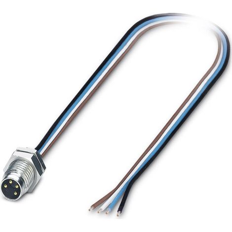 Phoenix Contact 1453481 Connettore da pannello per sensore o attuatore M8 Spina 0.50 m Numero di poli: 4 1 pz. (1/2)