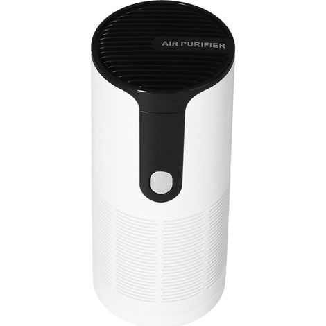 Purificateur d'air portable à 10 millions d'ions négatifs, 3 vitesses de réglage, pour la maison et la voiture, chargement USB, blanc (1/5)