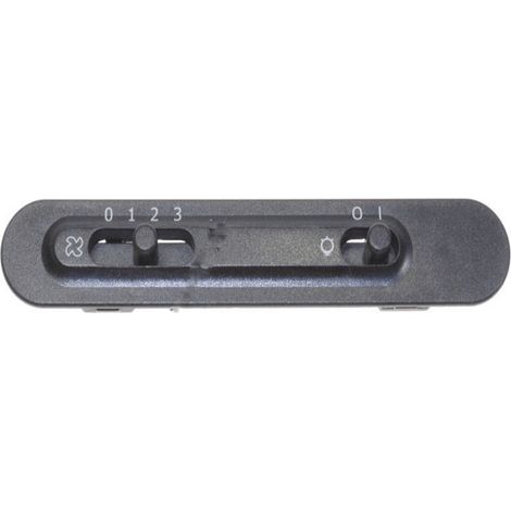 Tableau des commandes pour hotte – Compatible CANDY CFT610/2N, CFT610/2S, CFT6102S – Largeur 490mm – Matériaux résistants