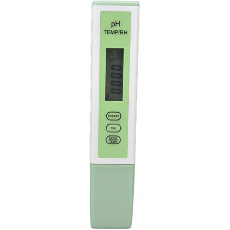 BUNTHAUS Testeur de pH Bluetooth Multifonction pour Aquarium Détecteur de Température et Humidité Précis Modèle BLE-PH01 Livré sans Piles ni Kit de Test en Poudre Emballage OPP sur Demande- (1/5)