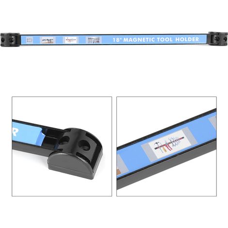 Magnetische Werkzeughalter-Organizer-Ablagen-Verbindungsleiste für Garage und Werkstatt, 45,7 cm (18 Zoll) (1/5)
