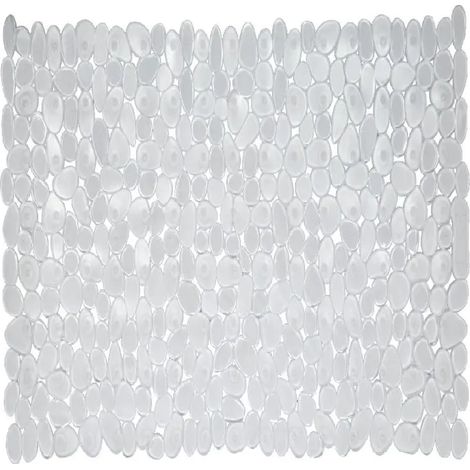 Tappeto doccia Sassolini XL trasparente 46 × 91 cm