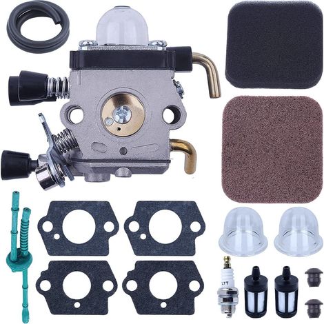 Adefol FS85 Kit de carburateur avec filtre à air pour Sthil FS75 FS80 FS85 HS75 HS80 HS85 HL75 FH75 HT70 HT75 KM80 KM85 SP80 SP85 FC75 FC85 Coupe-bordures (1/5)