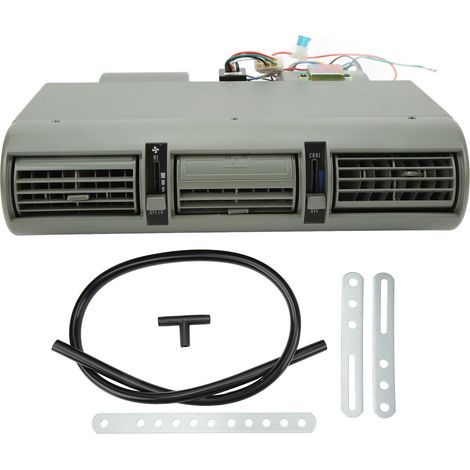 24V Climatiseur Évaporateur 4 Vitesses Direction Air Réglage Température pour Bus Camion Camping-Car