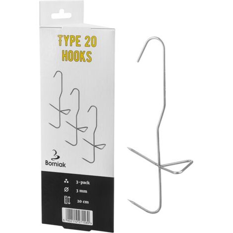 AMO DA PESCA TIPO 20 3 PEZZI BORNIAK