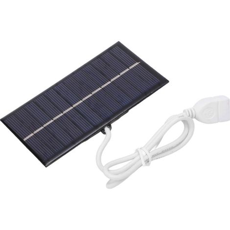 1W 6V panneau de chargeur solaire Portable bricolage panneau de chargeur solaire cellule solaire pour téléphone portable éclairage à la maison (1/5)