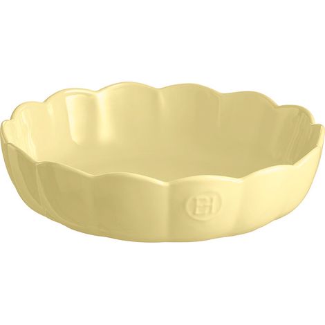 Moule manqué céramique jaune Vanille Madeleine Emile Henry (1/3)