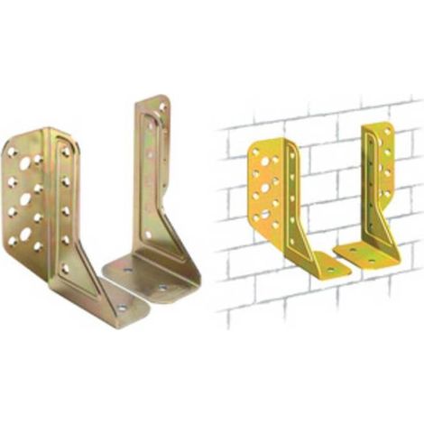 10 x PIASTRA 786 SUPPORTO TERMINALE ACC TROP 44X140 MM