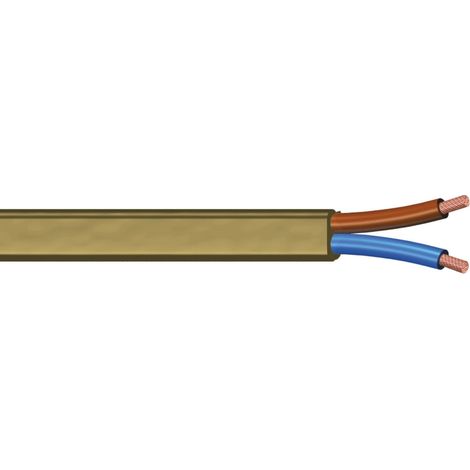poly pool - 10 m cavo h03vvh2-f 2 x 0,75 mm² oro
