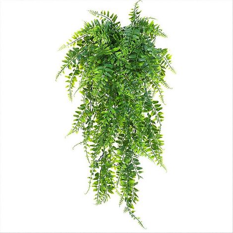 Plante artificielle à feuilles suspendues, décoration murale en fausses feuilles (1/5)