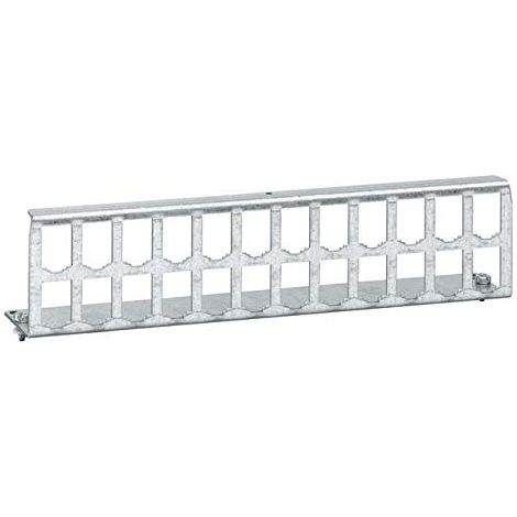 PANNEAU DE BRASSAGE POUR 24 PATCHMOD F.24 PATCHMOD. RJ45 - ACCESSOIRE POUR TABLEAU DE DISTRIBUTIO. HAGER UM00K4