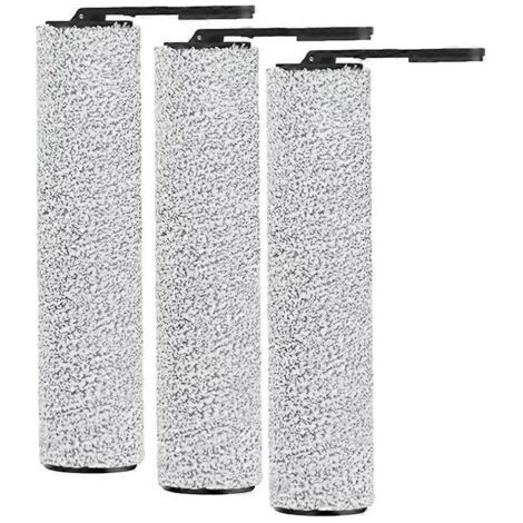 Lot de 3 brosses rotatives pour aspirateur Dreame MOVA K10 / MOVA K10Pro / Trouver K10 / Trouver K10Pro - Pièces de rechange