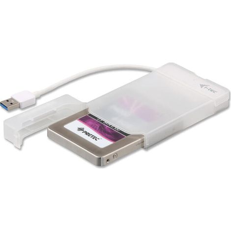 i-tec MYSAFEU314 caja para disco duro externo Carcasa de disco duro/SSD Blanco 2.5" (1/4)