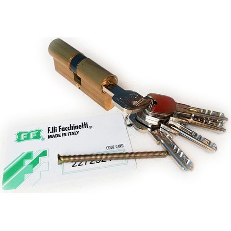 Facchinetti cilindro a profilo europeo 30,5 - 50,5 ( 81mm ) (1/3)