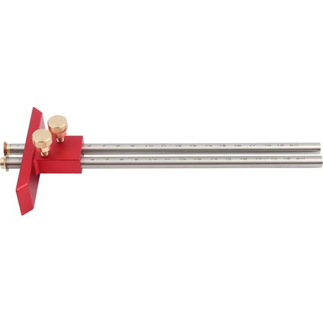Gauge de marquage en bois haute résistance, Scribre de menuiserie, acier inoxydable durable pour Carpenter (1/5)