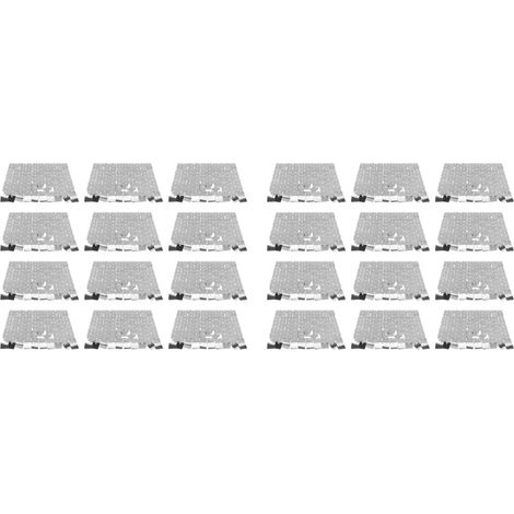 Square Glitter Mirror Wall Backdrop Wind PC Pet Sparkling Panel Decor for Wedding Anniversary Photography Background (24PCS) (1/5)