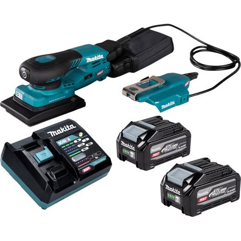 Makita BO 005 CGZ Lijadora orbital sin cable 40 V máx. 80 x 130 mm 3,0 mm carrera Sin escobillas Solo - sin batería, sin cargador (1/5)