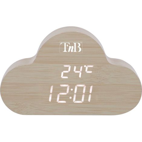 Sveglia digitale tnb joy 3 allarmi cavo USB