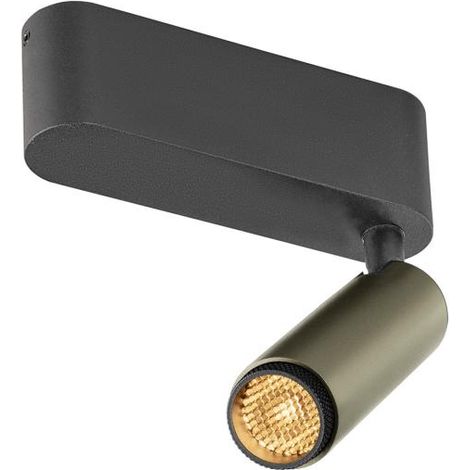 Plafonnier GRIP S simple intérieur PHASE 2700 K 11 W 29° bronze / noir - SLV - 1009040